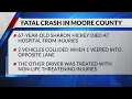 1 dead following wreck in Moore County Tuesday