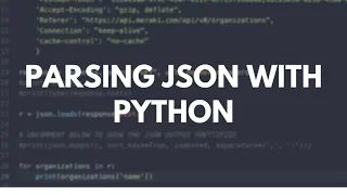 Json Parsing In Python Iterate Over Json Array in python Json Library in Python