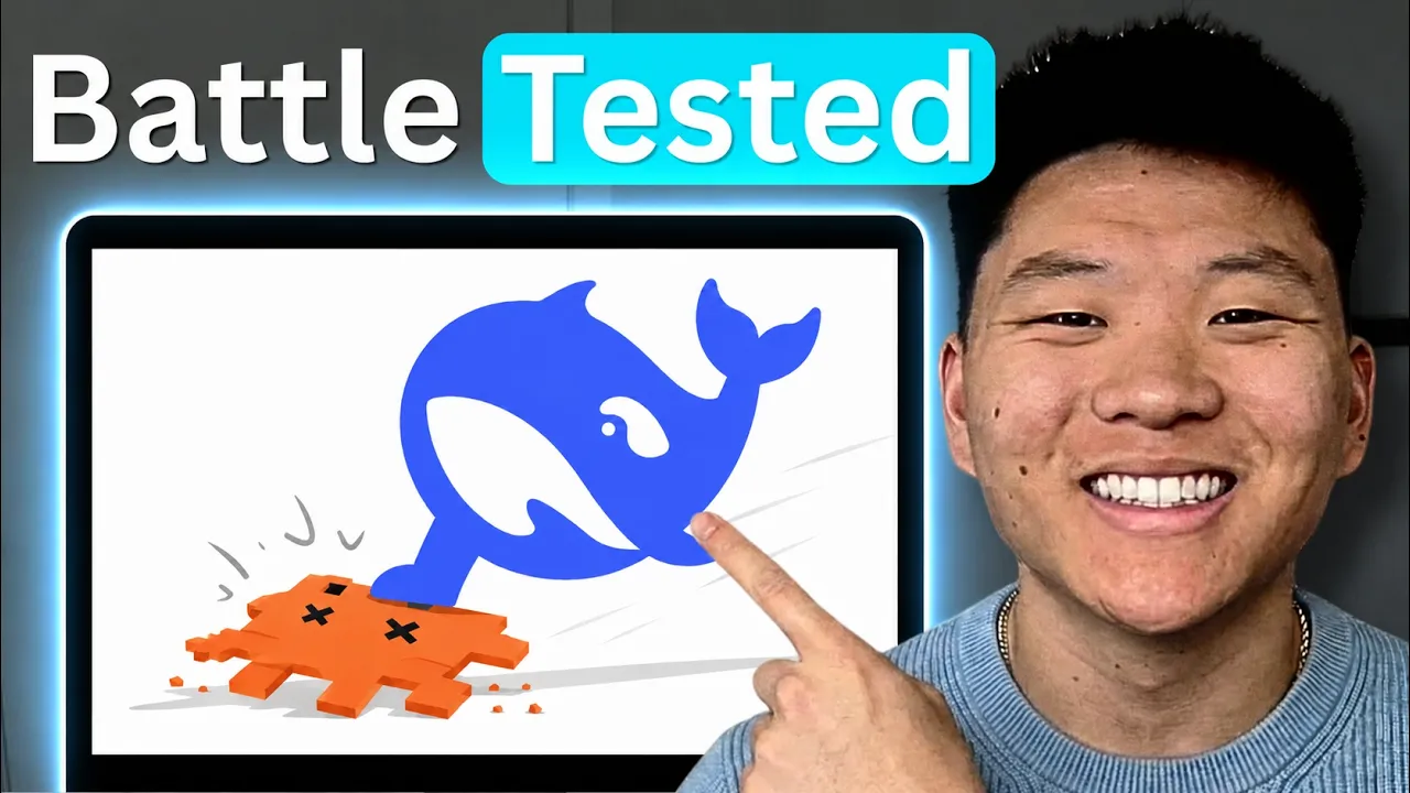 100 Hours Testing Deepseek Harness vs. Claude Code. What You Need to Know.: video thumbnail
