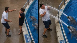 Dolphin Defended a Woman 🥹🐬