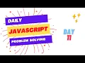 Daily JavaScript Problem Solving - Day 11 Search Insert Position Leetcode 35