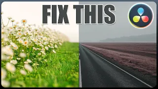 Color Grade Mismatched Footage for ONE Consistent Look - DaVinci Resolve