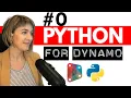 Mini Course Python Dynamo How to Learn Python for Dynamo in 2025