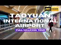 4K Taiwan Taoyuan Airport TRANSFER GUIDE Layover Terminal Walkthrough 2026