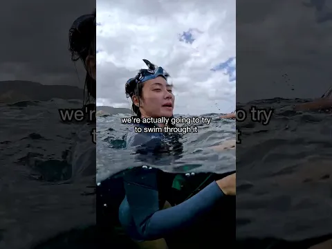 SCARIEST freedive I’ve ever done 🫪