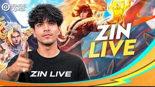 🔥 ZIN LIVE IS BACK 😈 | HONOR OF KINGS | EPIC GAMEPLAY #ZinLive #HonorOfKings #HOK
