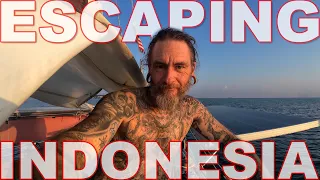 Hitting A Coral Reef While Escaping Indonesia on a Sailboat; The Last 7 Days + 400 miles!