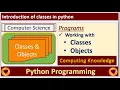Classes and objects in python Python Tutorial for Beginners how to create objects in classes