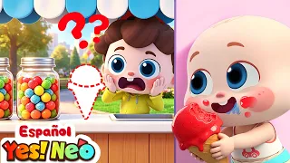 ¿Quién Se Llevó Los Dulces en la Heladería?  | Yes! Neo | Canciones Infantiles | BabyBus en Español