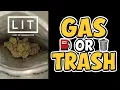 50 OUNCE from LIT FARMS Grape Cream Cake THCA Flower Review Gas or Trash