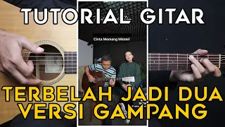 (TUTORIAL GITAR) TERBELAH JADI DUA - GLORIA JESSICA, ADE GOVINDA | LENGKAP GAMPANG