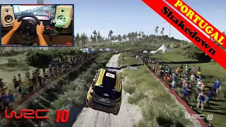 WRC 10 Gameplay Portugal Shakedown in Ford Fiesta Junior T300RS GT Shifter