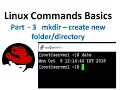 Linux commands tutorial in Hindi - mkdir