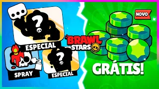 GEMAS e 16 NOVAS RECOMPENSAS GRÁTIS na NOVA TEMPORADA do BRAWL STARS