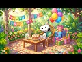 Snoopy s Birt ay Wishes In Bloom Smooth Birt ay Jazz Music For Joyful Moments
