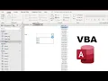 How to Fill combo box by years from Field date - MS access forms VBA