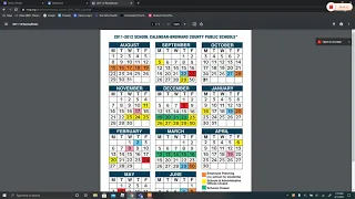 2011-2012 Broward County School Calendar