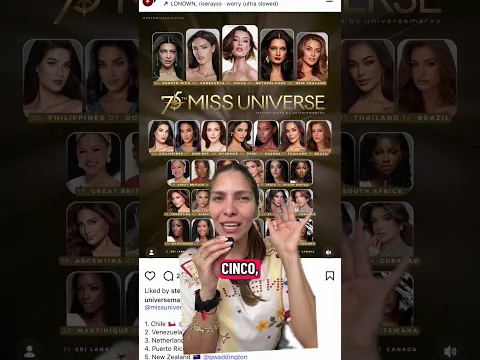 Top 30: Miss Universo 2026! #missuniverse #missvenezuela