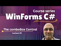 ComboBox Control in Windows Forms WinForms Tutorial for Beginners