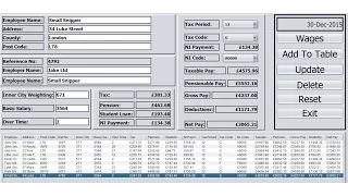 How to Create Payroll Management Systems with JTable in Java NetBeans - Tutorial 1
