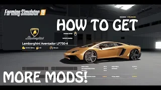 HOW TO GET MORE MODS IN YOUR MODHUB at Farming Simulator 2019 EASY METHOD PS4 Xbox One