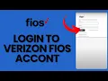 How to Login to Verizon Fios Account 2024 in Hindi