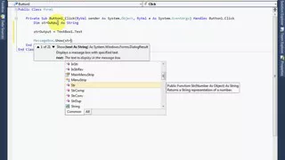 VB NET Lecture 9 Substring Method in Visual Basic