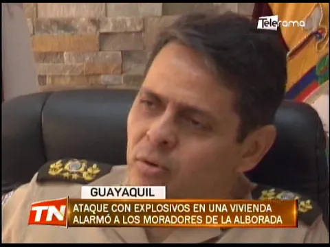 Ataque con explosivos en una vivienda alarmó a los moradores de La Alborada