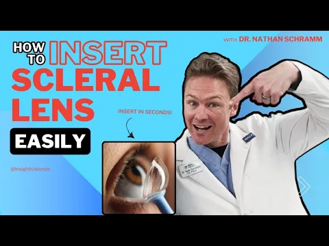 Quick Scleral Lens Insertion Tricks with LED Plungers for Easier Vision