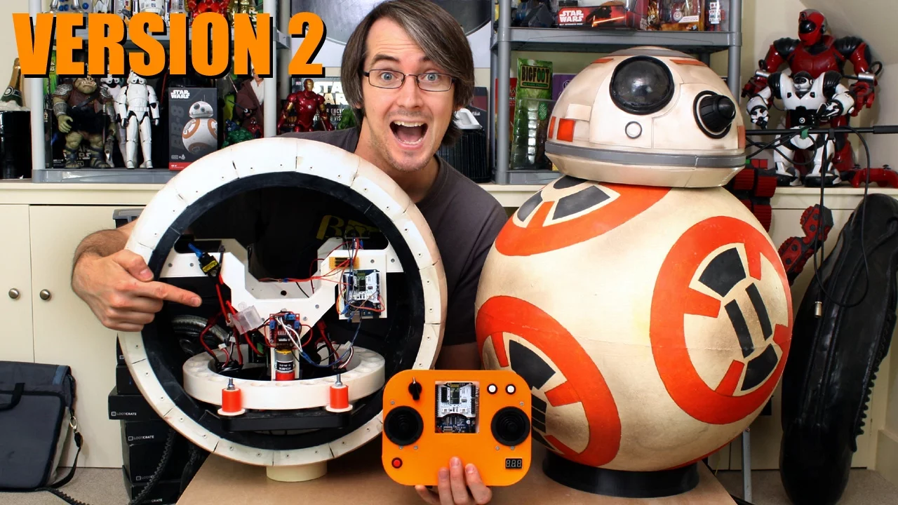 Star Wars BB-8 Droid v2 #1 | Overview & Bluetooth Control | James Bruton