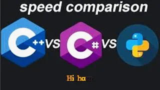 Python vs C vs C Speed Comparison