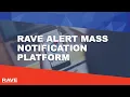 Rave Alert Mass Notification Platform