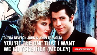 Download Olivia Newton-John \u0026 John Travolta - You're The One \u0026 We Go Together Medley (#karaoke #instrumental) MP3