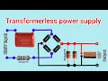 Lagu Transformerless power supply #khairunelectronicsbd