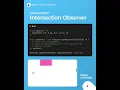 Intersection Observer