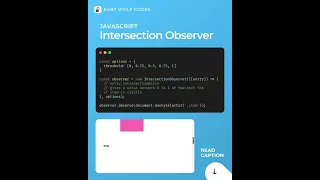 Intersection Observer