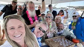 Yeah….We CRASHED the Annapolis Sailboat Show – Lazy Gecko Sailing Ep. 303