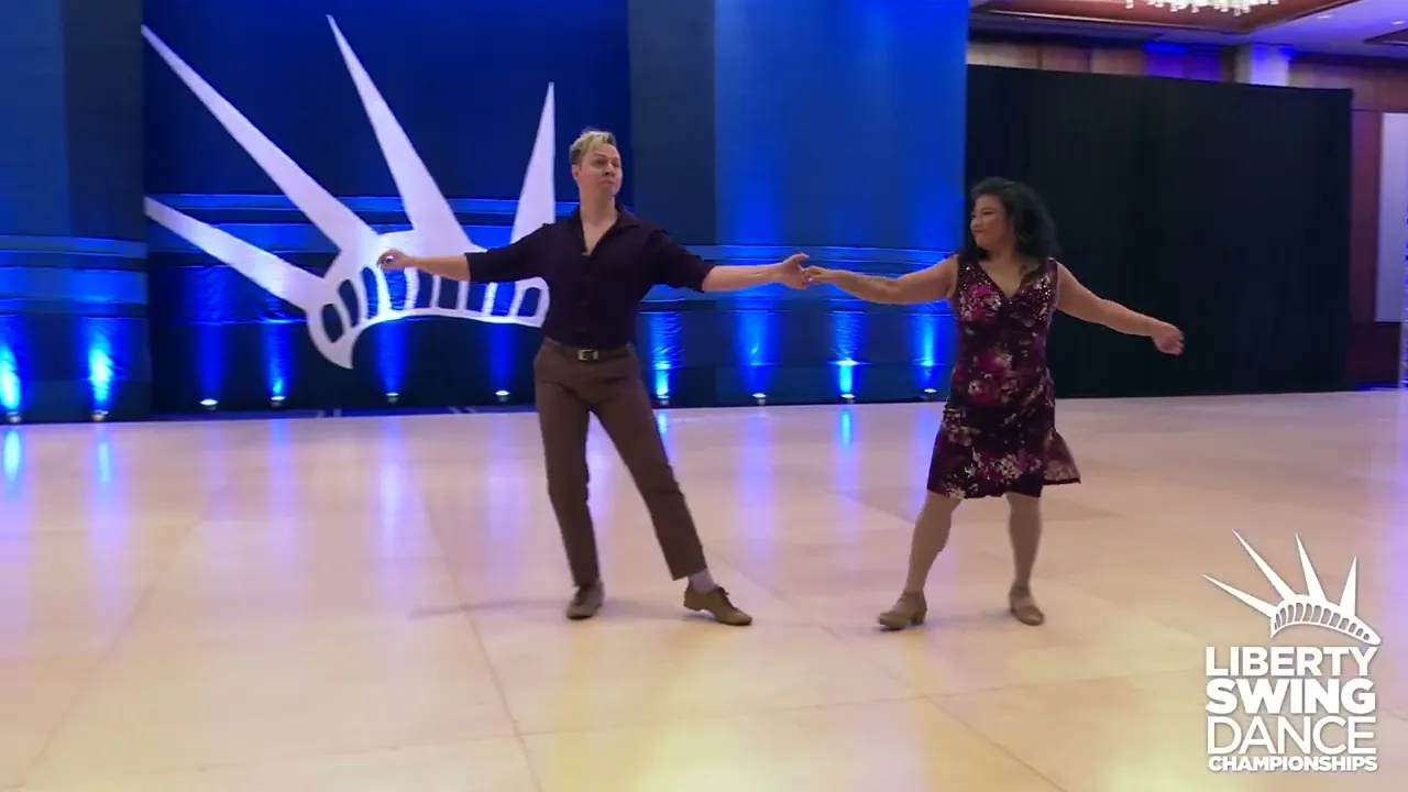 Liberty Swing 2023 Rising Star Geoff Newell & Abi Schneider
