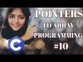 Pointers to 1D array C Programming