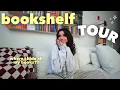 2025 bookshelf tour how I organize my books in my tiny apartment