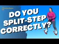 Tennis Beginner Lesson Why When and How To Split-Step Drills