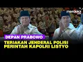 Lagu Ruangan Bergetar, Teriakan Jenderal Jenderal Polisi Depan Prabowo Usai Diperintah Kapolri Listyo