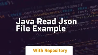 java read json file example
