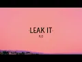 FLO - Leak It