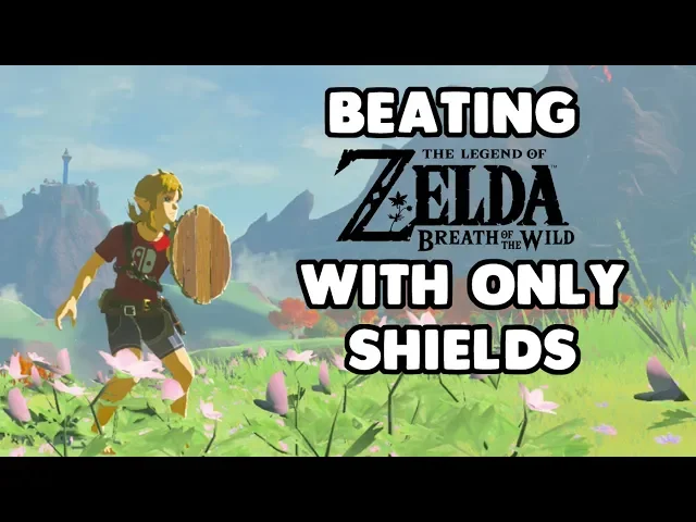 Can you beat Breath of the Wild with ONLY SHIELDS?