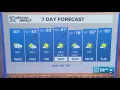 10 Weather Wednesday s forecast March 25 2026