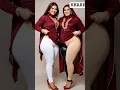 Download Lagu Chic Kitchen Look in creamy white \u0026 Maroon ❤️✨ | #CurvyFashion #EthnicWear #Shorts #desi