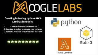 AWS Lambda boto3 Creating VPC EC2 instance start and stop EC2 instance