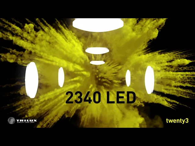 Плафон LED 2340 G2 DN400 20/14W 4000/3000K 2200/1500lm 123° 50000h IP20 twenty3 TRILUX, 7790340
