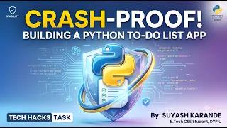 Building a Crash-Proof To-Do List App in Python TechnoHacks Task